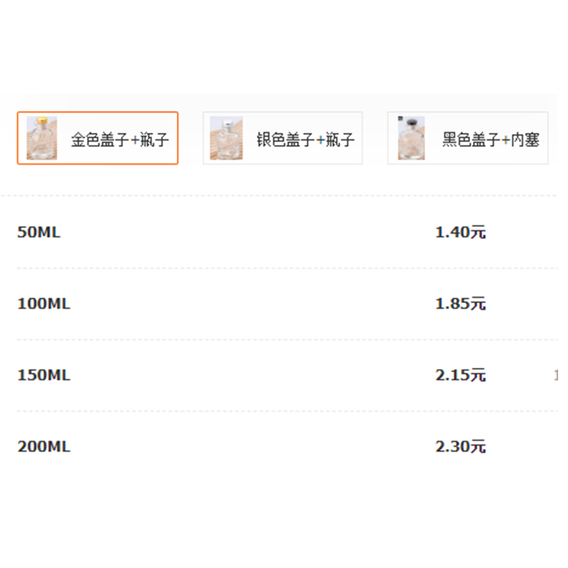 Aromatic Diffuser Bottle – 50ml Frosted Glass Reed Diffuser (Multi-Volume Options 5080100150200ml) (5)