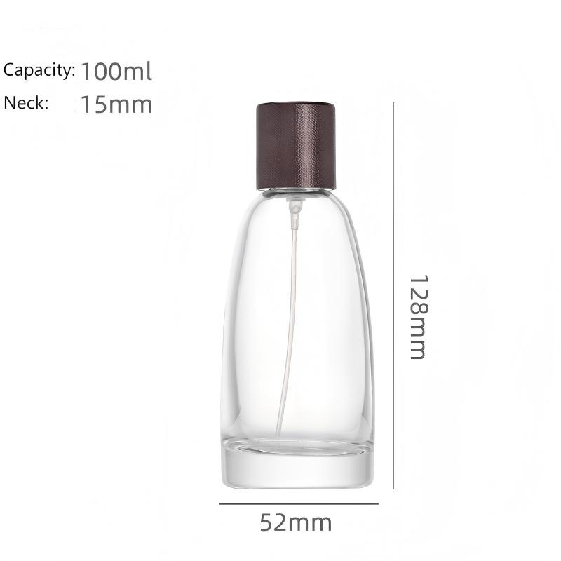 15-Zare Wuyan Gilashin Ƙaƙwalwar Ƙaƙwalwa (100ml) - Babban Marufi don Abubuwan Halittar ku (3)