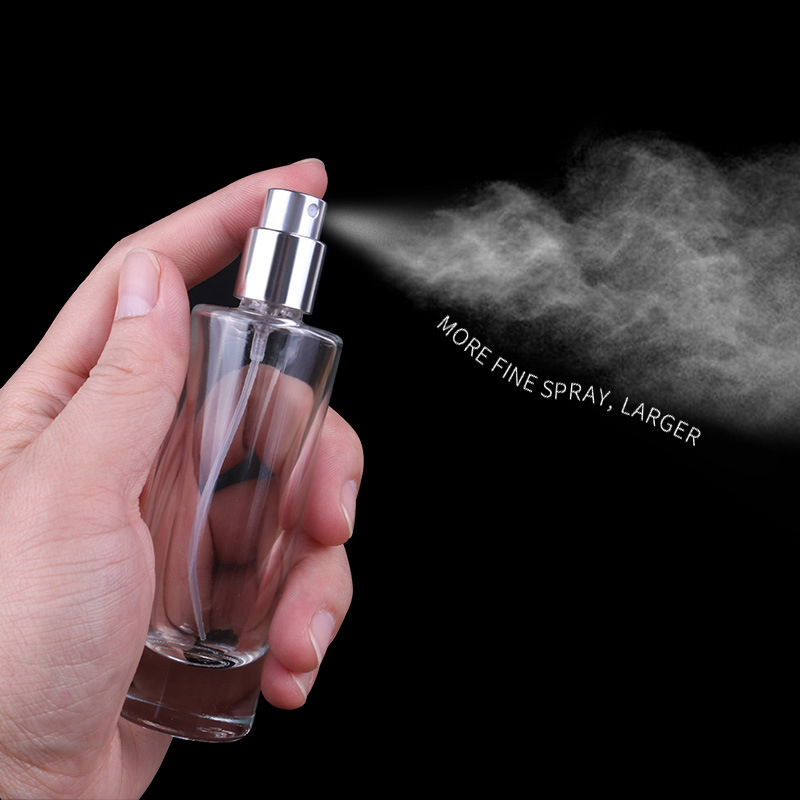 35 ملی لٹر سلنڈر پرفیوم بوتل ہائی-کلیرٹی گلاس · گولڈ سلور ڈھکن · موٹی بنیاد - ہر پرتعیش خوشبو کے لیے خوبصورت برتن (3)