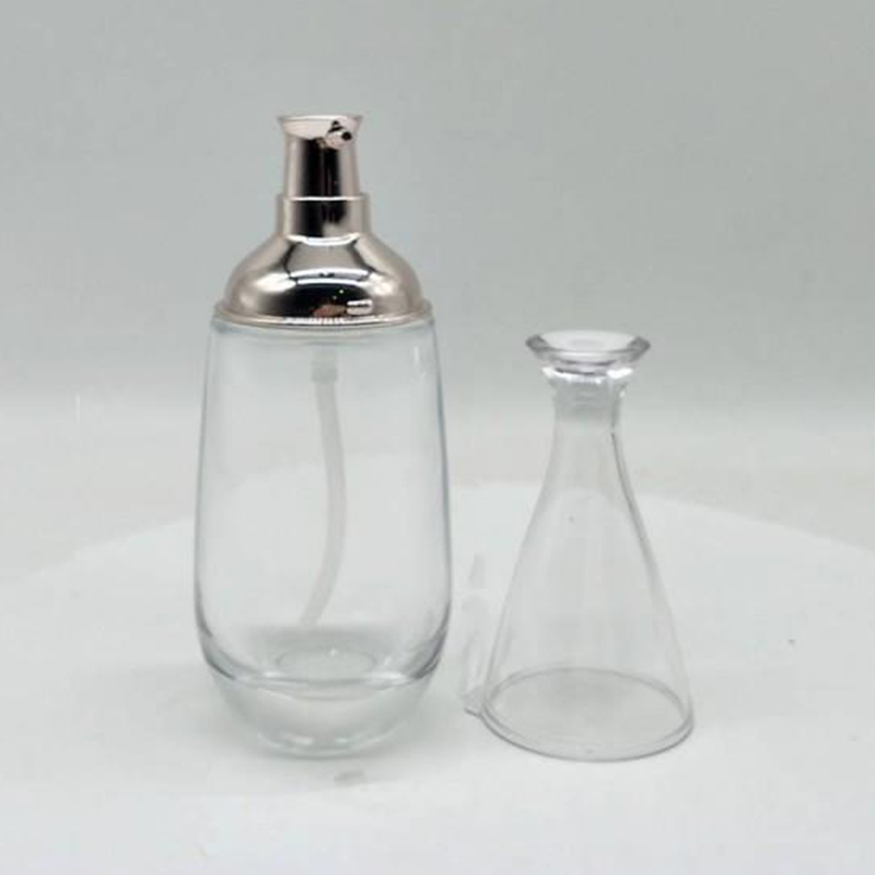 Premium Clear Cosmetic Glass Jars & Bottles – Elegant, Durable, and Eco-Friendly! (2)