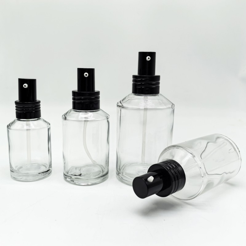 Eco-Chic & Versatile Transparent Skincare Bottles for Your Beauty Ritual (2)