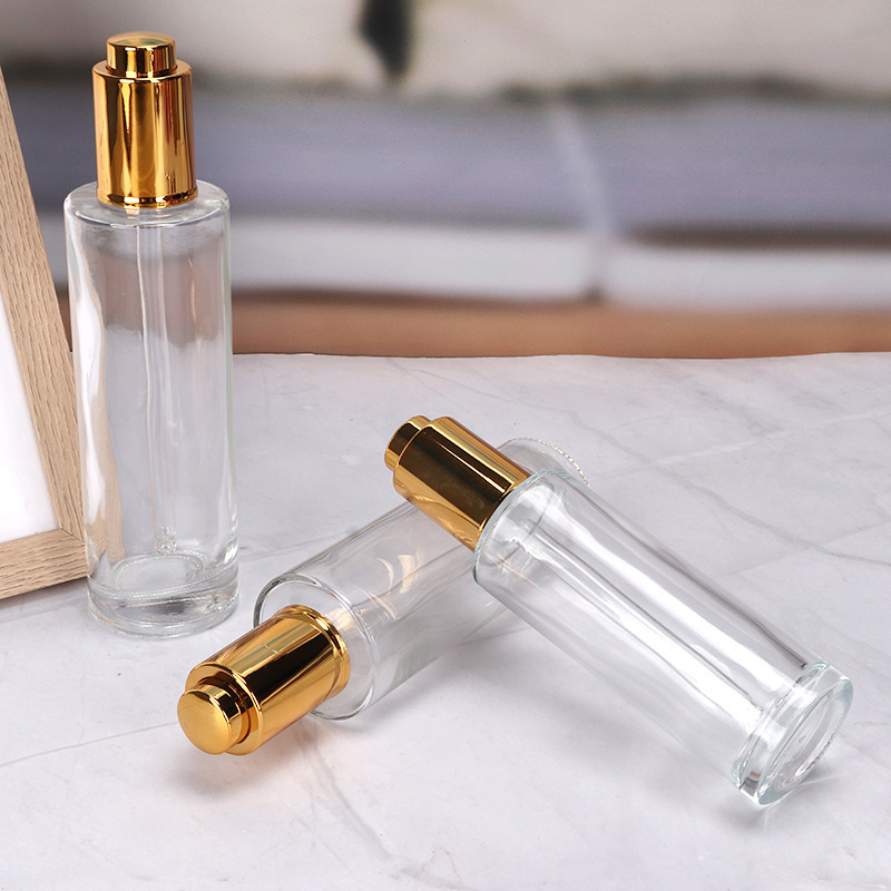 Premium Essential Oil Glass Bottles with Dropper & Silver Pump (20-100ml) (2)