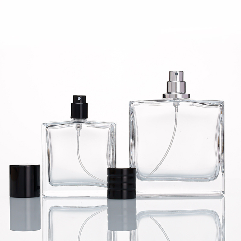 Sleek Square Perfume Bottle - Minimalist Luxury (2)