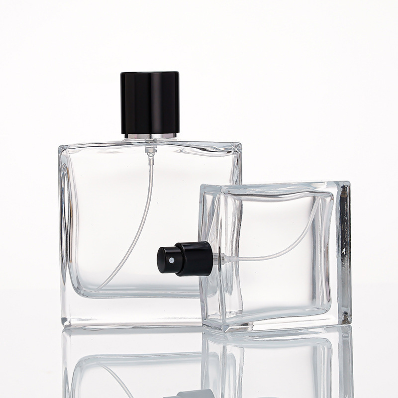 Sleek Square Perfume Bottle - Minimalist Luxury (3)