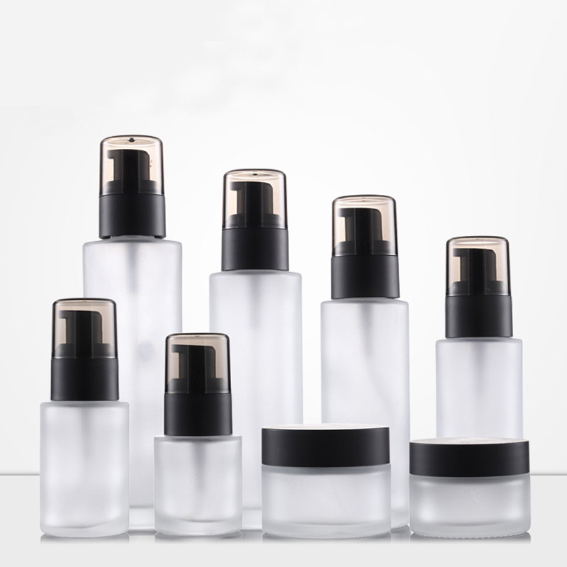 Wholesale Premium Skincare Glass Bottle Sets (2)
