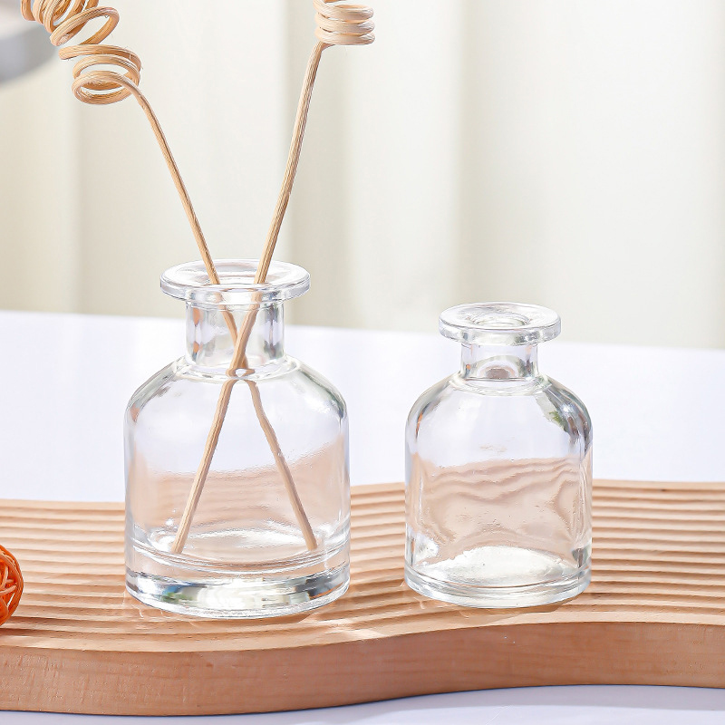 Aromatic Diffuser Bottle – 50ml Frosted Glass Reed Diffuser (Multi-Volume Options 5080100150200ml) (2)