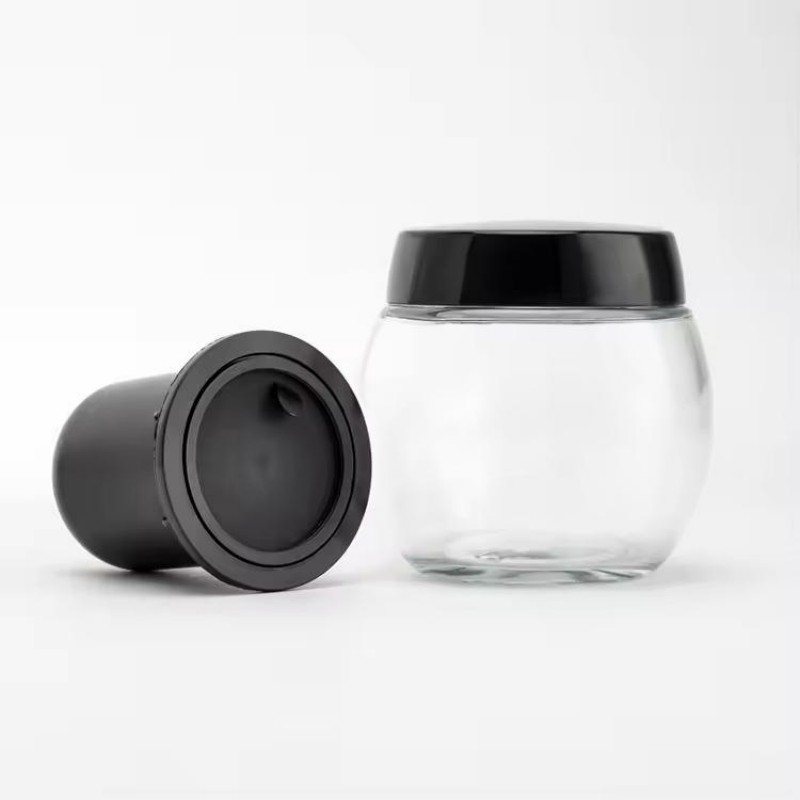 Luxury Empty Cream Cosmetics Glass Jar – Elegant, Functional, and Refillable (2)