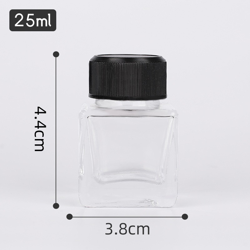 25ml Glass Square Bottle – Versatile & Elegan (2)