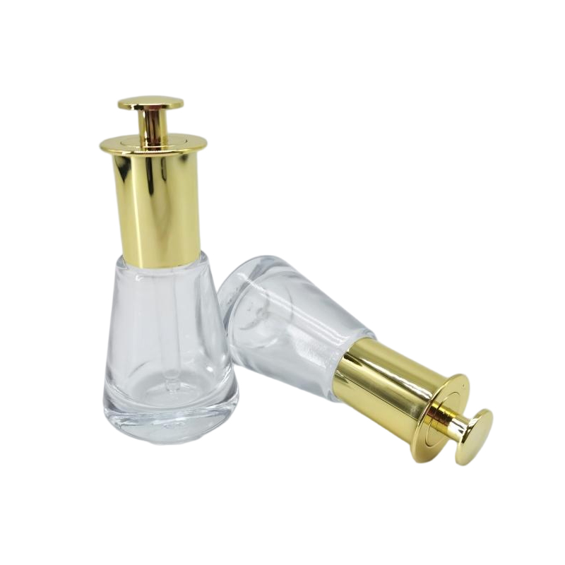 Luxury Cone-Shaped 30ml Hair & Eye Serum Glass Bottle – Premium Cosmetic Packaging (3)