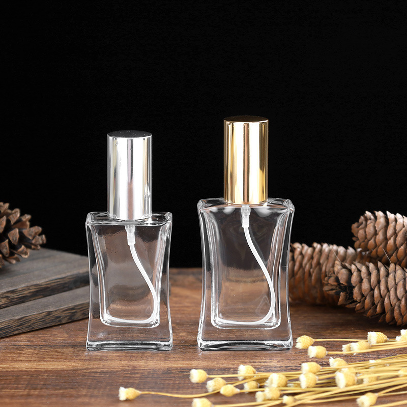 Slim Square Press Semprot ParfumBotol Isi Ulang Kosmétik - 30ml & 50ml (1)